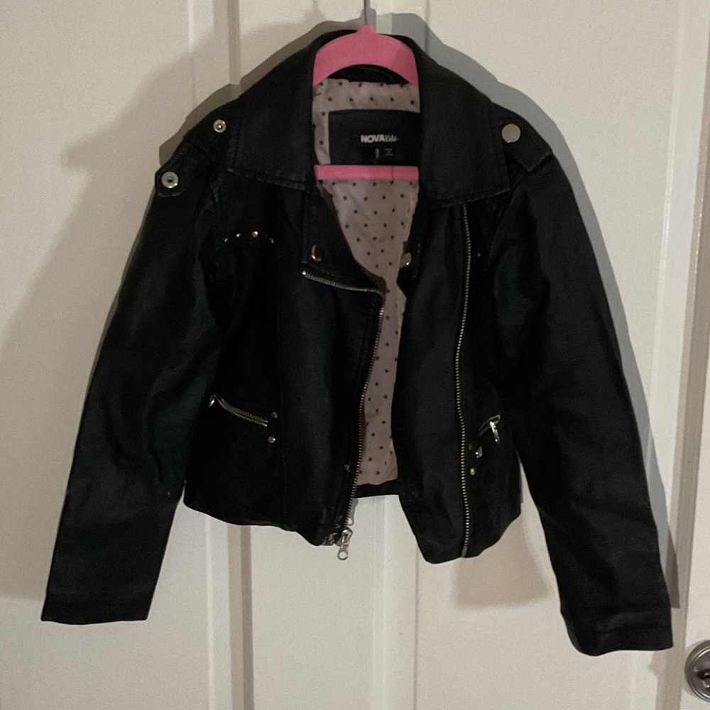 Fashion Nova Black Kids Jacket